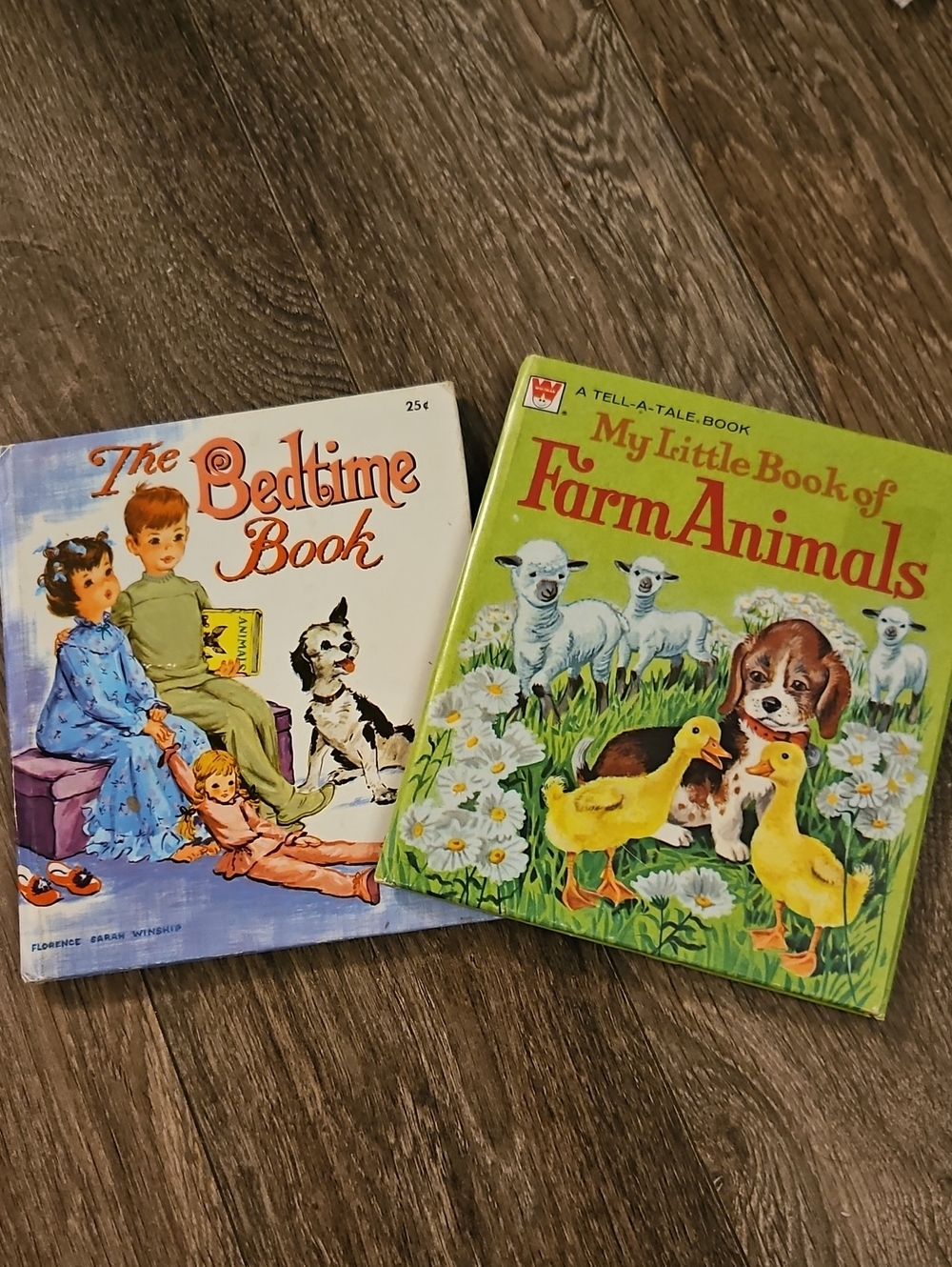 Vintage Tell A Tale Children's Picture Books 1972 And 1962